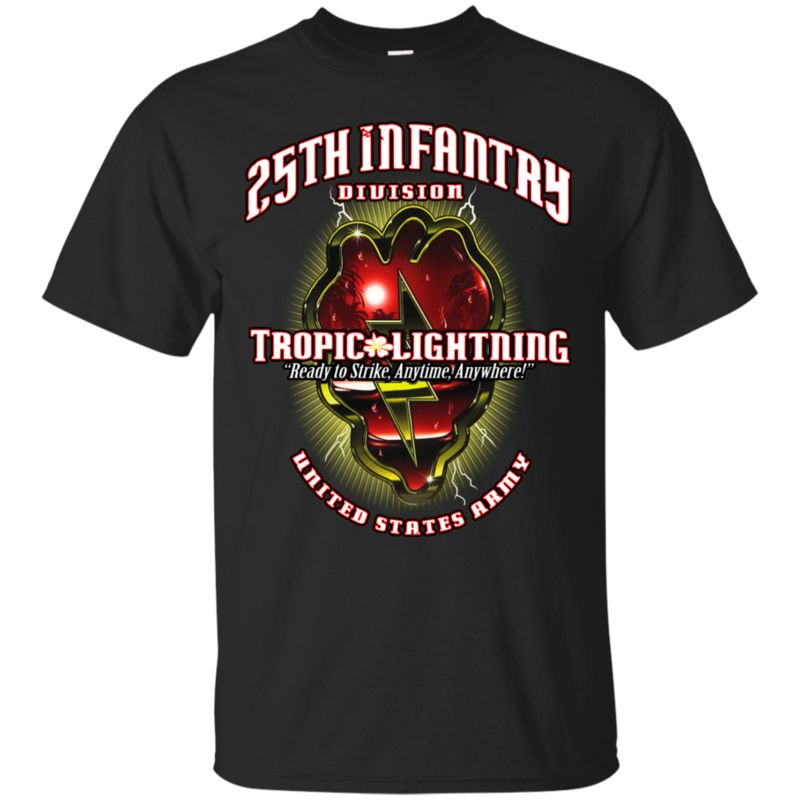 25th Infantry Division Tropic Lightning Shirts Ready To Strike Anytime