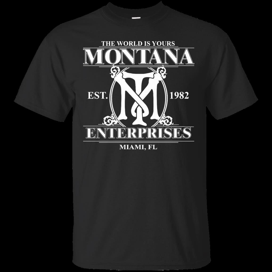 Montana Enterprises Shirts The World Is Yours