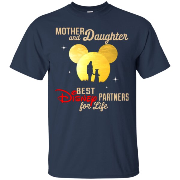 Mother And Daughter Best Disney Partners For Life Shirt Cotton Shirt 1 » Cool Gifts for You - Mfamilygift Mother And Daughter Best Disney Partners For Life Shirt Cotton Shirt 1