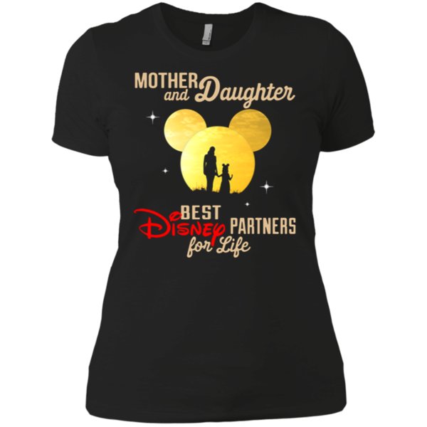 Mother And Daughter Best Disney Partners For Life Shirt Ladies’ Boyfriend Shirt Mother And Daughter Best Disney Partners For Life Shirt Ladies’ Boyfriend Shirt