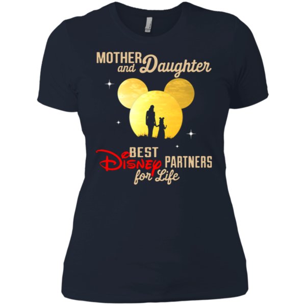 Mother And Daughter Best Disney Partners For Life Shirt Ladies’ Boyfriend Shirt 1 » Cool Gifts for You - Mfamilygift Mother And Daughter Best Disney Partners For Life Shirt Ladies’ Boyfriend Shirt 1