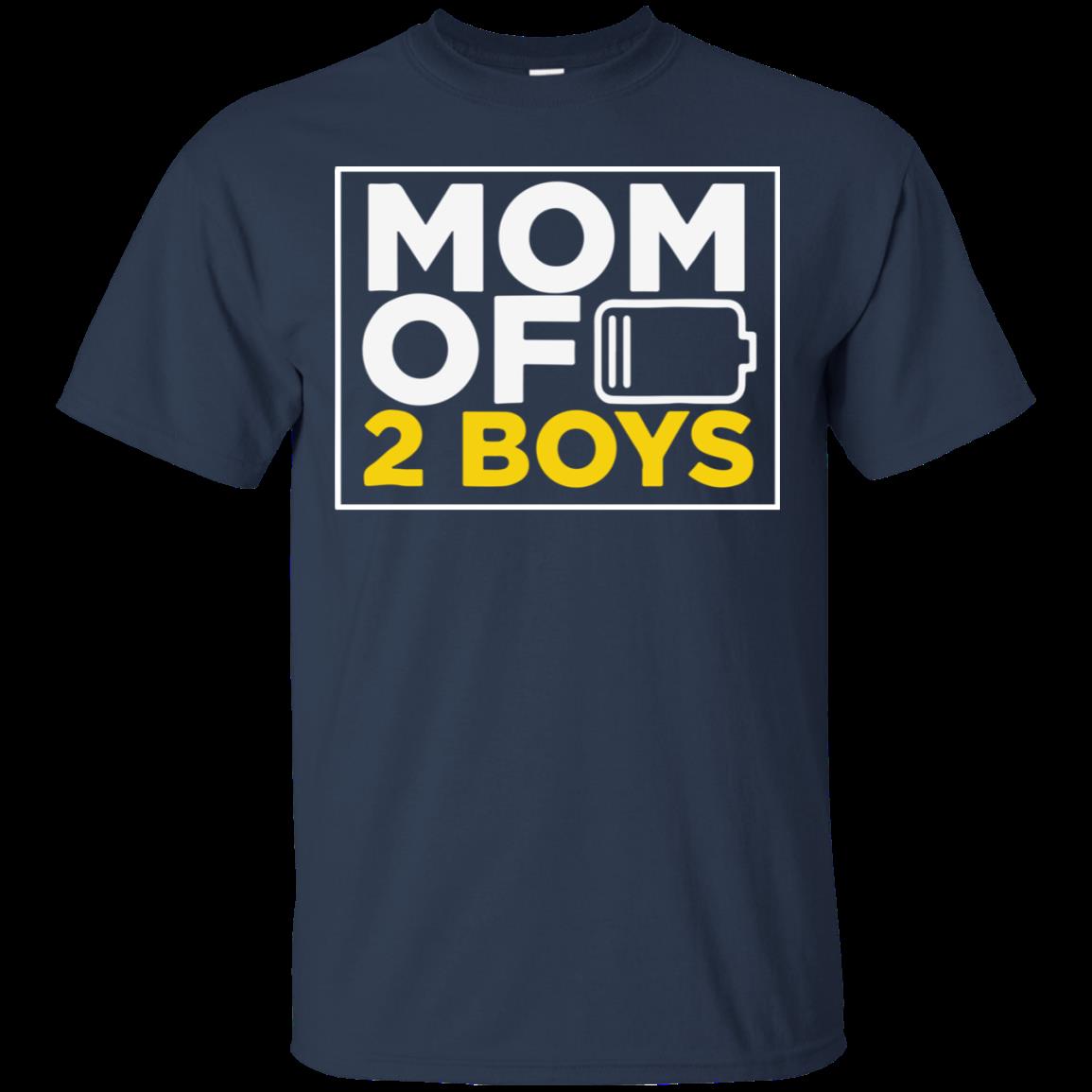 Mothers Day Shirt Gift Mom Of 2 Boys Tee For Women Mother Cotton Shirt 1 » Cool Gifts for You - Mfamilygift Mothers Day Shirt Gift Mom Of 2 Boys Tee For Women Mother Cotton Shirt 1