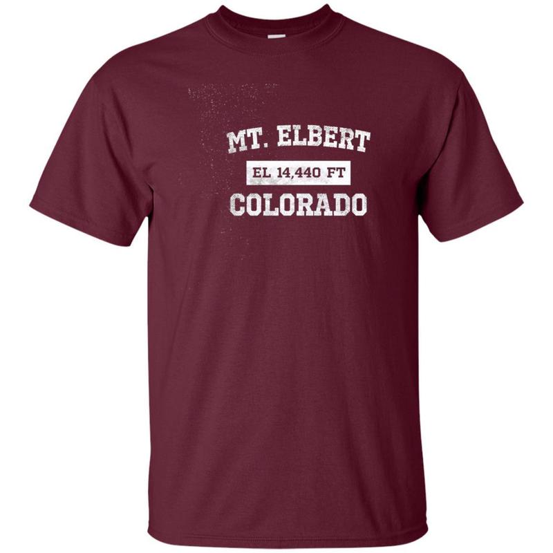 Mount Elbert Colorado T Shirt Elevation 14,440 Ft. 2 » Cool Gifts for You - Mfamilygift Mount Elbert Colorado T Shirt Elevation 14,440 Ft. 2