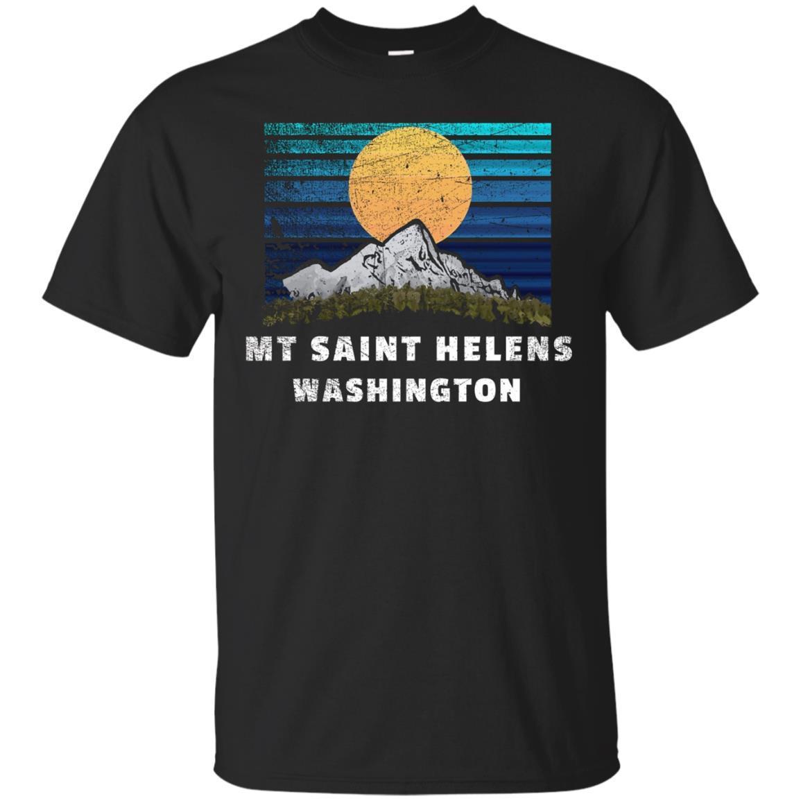 Mount Saint Helens Washington Shirt With Mountain Sunset