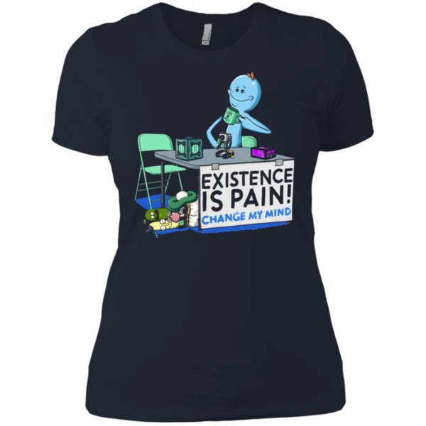 Mr Meeseeks Existence Is Pain Change My Mind Shirt Ladies’ Boyfriend Shirt 1 » Cool Gifts for You - Mfamilygift Mr Meeseeks Existence Is Pain Change My Mind Shirt Ladies’ Boyfriend Shirt 1