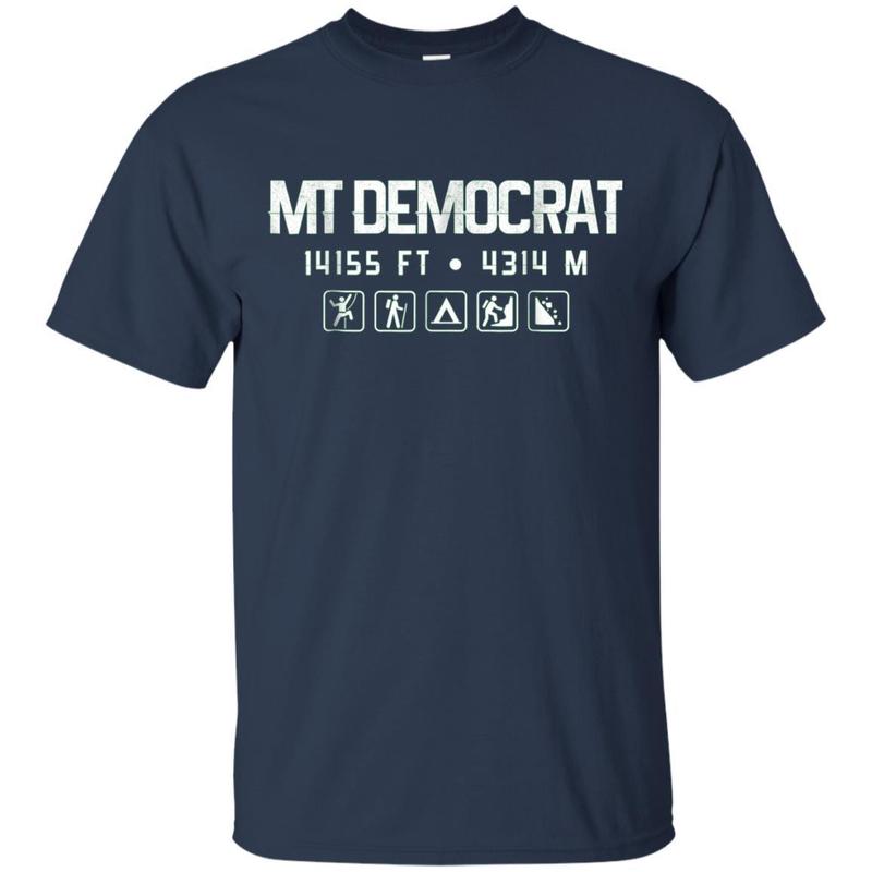Mt. Democrat Colorado Mountain 14er Shirt 1 » Cool Gifts for You - Mfamilygift Mt. Democrat Colorado Mountain 14er Shirt 1