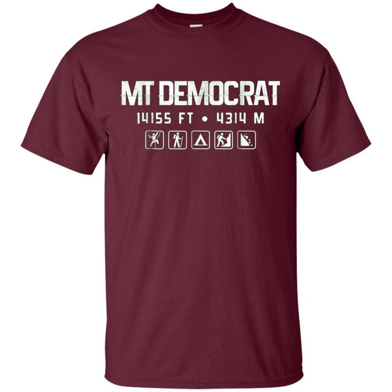 Mt. Democrat Colorado Mountain 14er Shirt 2 » Cool Gifts for You - Mfamilygift Mt. Democrat Colorado Mountain 14er Shirt 2