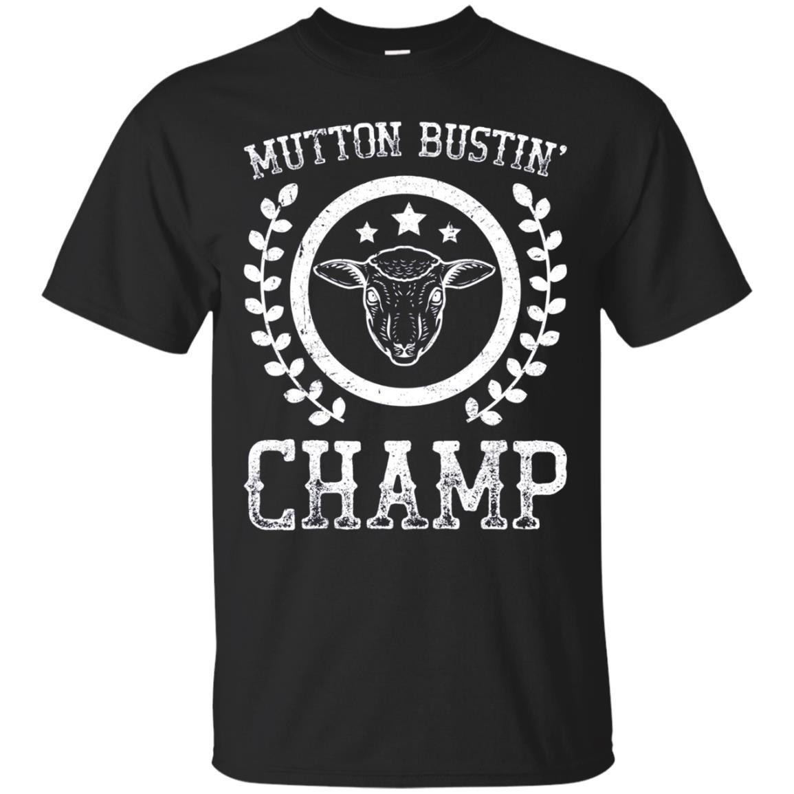 Mutton Bustin Champ Rodeo T-shirt
