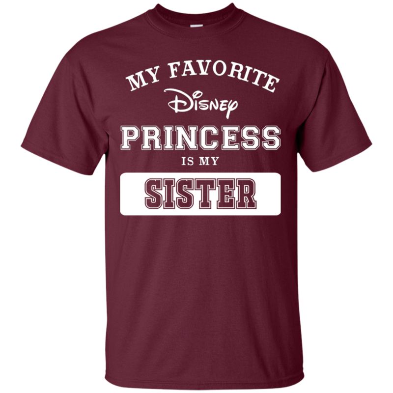 My Favorite Disney Princess Is My Sister T Shirt Hoodie Sweater 2 » Cool Gifts for You - Mfamilygift My Favorite Disney Princess Is My Sister T Shirt Hoodie Sweater 2