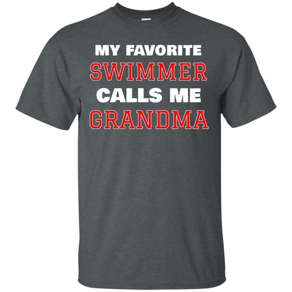 My Favorite Swimmer Calls Me Grandma Swimming T-shirt 4 » Cool Gifts for You - Mfamilygift My Favorite Swimmer Calls Me Grandma Swimming T-shirt 4
