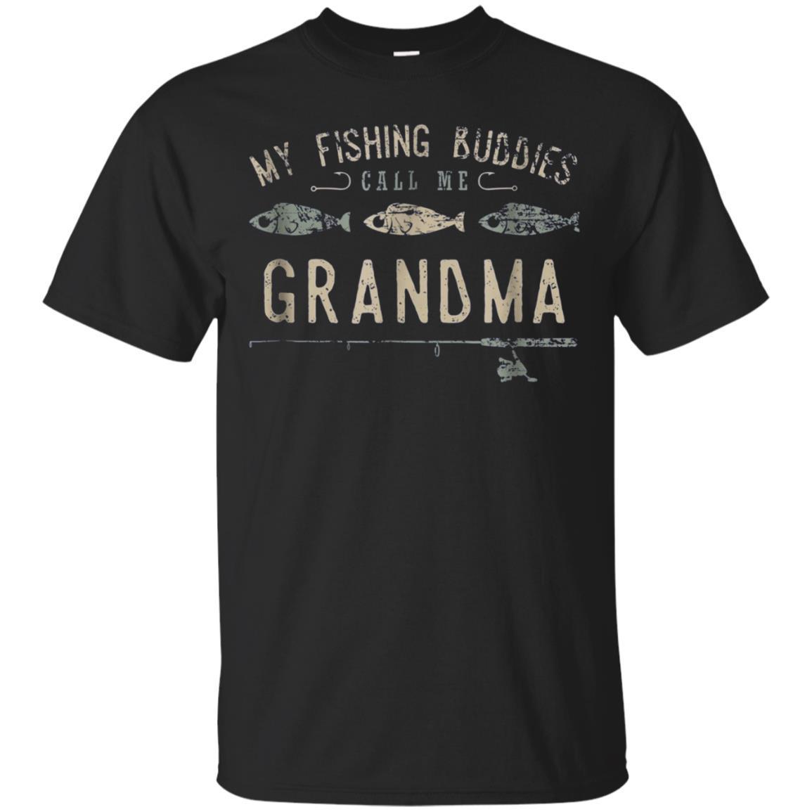 My Fishing Buddies Call Me Grandma Shirt, Cute Mother’s Day