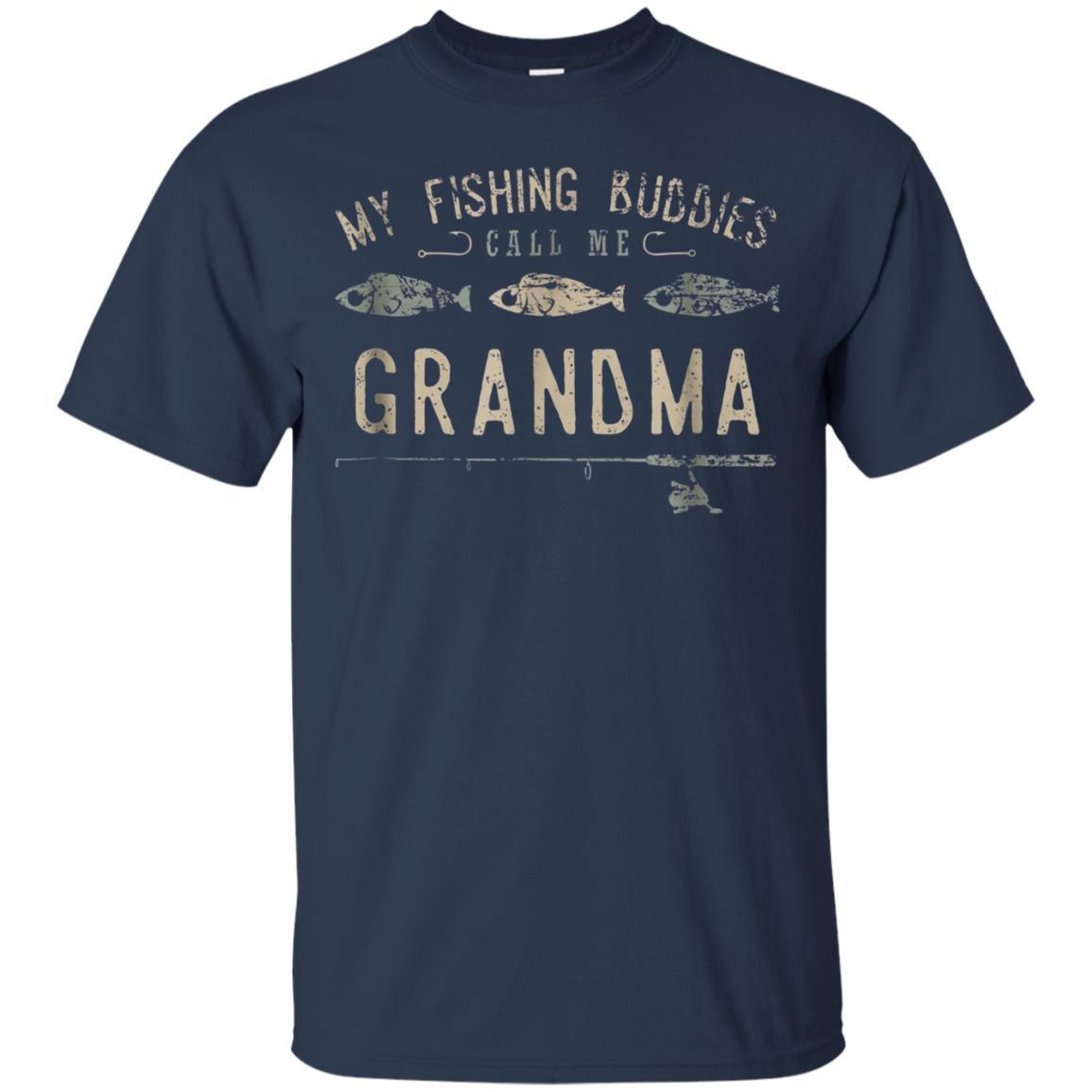 My Fishing Buddies Call Me Grandma Shirt, Cute Mother’s Day 1 » Cool Gifts for You - Mfamilygift My Fishing Buddies Call Me Grandma Shirt, Cute Mother’s Day 1