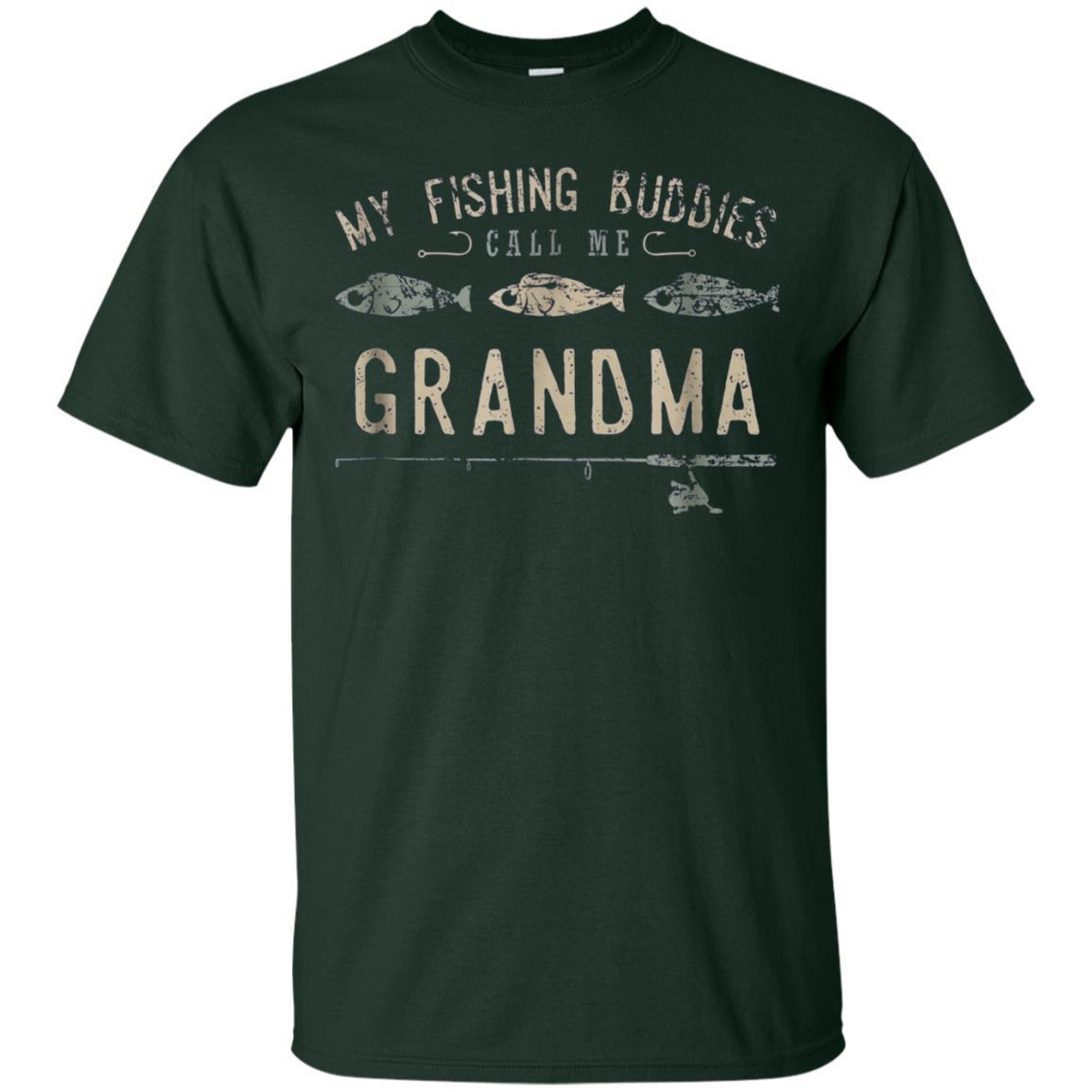 My Fishing Buddies Call Me Grandma Shirt, Cute Mother’s Day 4 » Cool Gifts for You - Mfamilygift My Fishing Buddies Call Me Grandma Shirt, Cute Mother’s Day 4