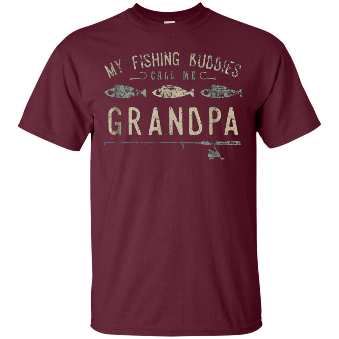 My Fishing Buddies Call Me Grandpa Shirt, Cute Father’s Day 2 » Cool Gifts for You - Mfamilygift My Fishing Buddies Call Me Grandpa Shirt, Cute Father’s Day 2
