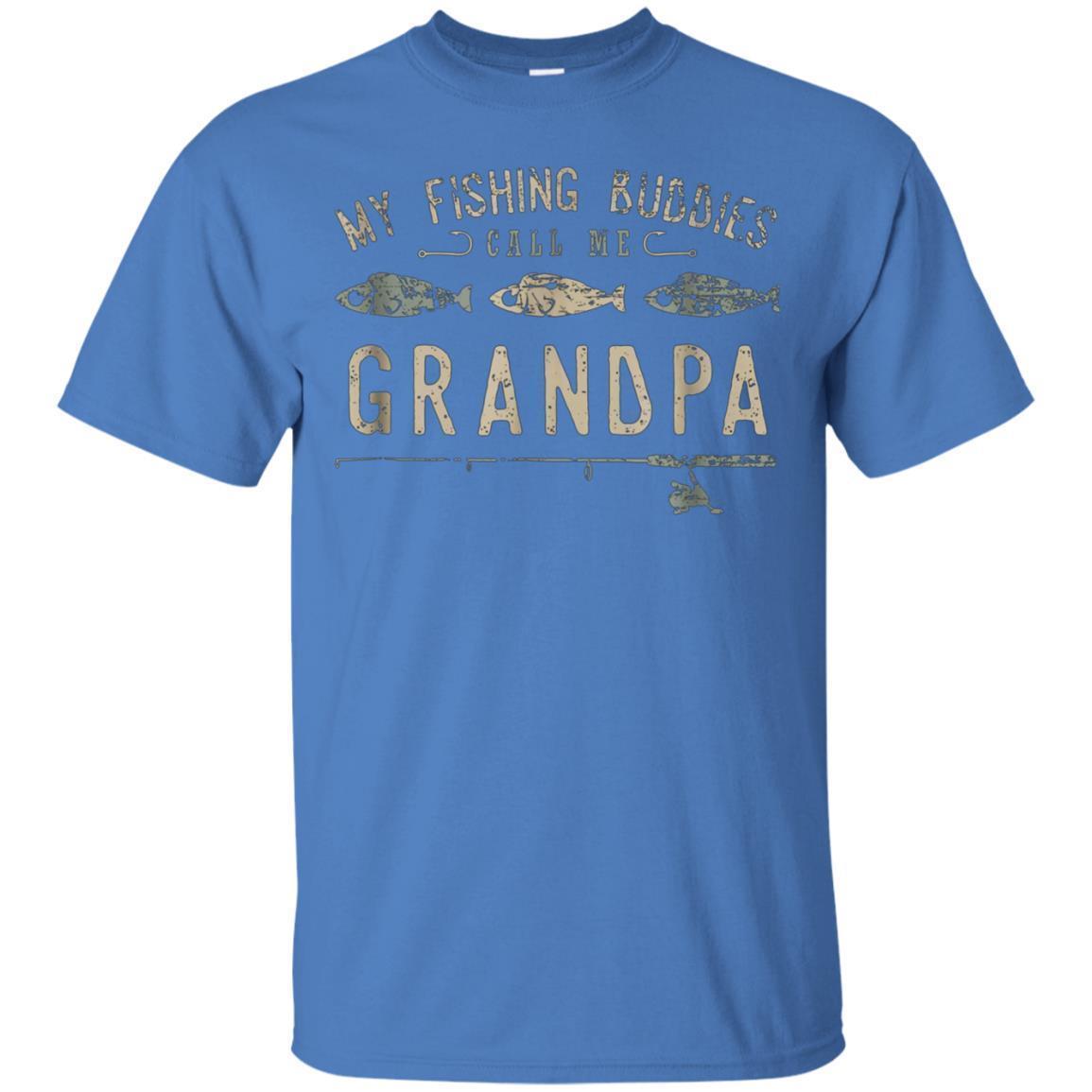 My Fishing Buddies Call Me Grandpa Shirt, Cute Father’s Day 4 » Cool Gifts for You - Mfamilygift My Fishing Buddies Call Me Grandpa Shirt, Cute Father’s Day 4