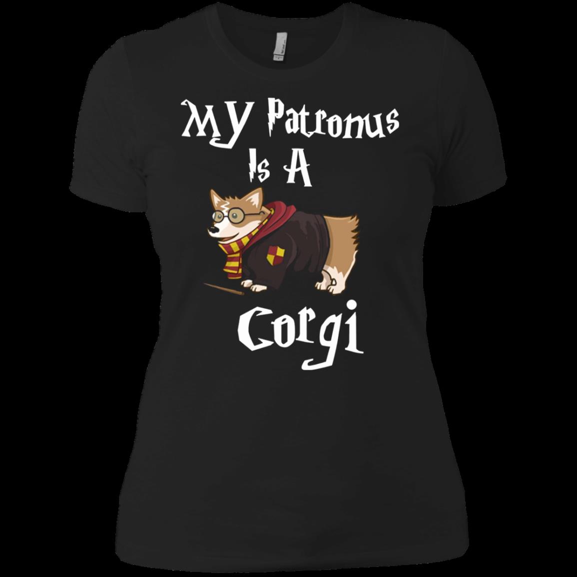 My Patronus Is A Corgi Shirt Ladies’ Boyfriend Shirt My Patronus Is A Corgi Shirt Ladies’ Boyfriend Shirt