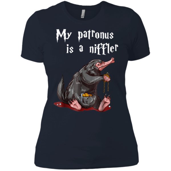 My Patronus Is A Niffler Very Meaningful Gift Ladies’ Boyfriend Shirt 1 » Cool Gifts for You - Mfamilygift My Patronus Is A Niffler Very Meaningful Gift Ladies’ Boyfriend Shirt 1