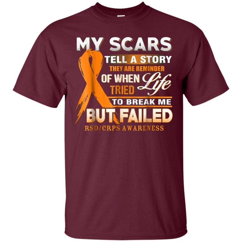 My Scars Tell A Story Rsd/crps Awareness Shirt 2 » Cool Gifts for You - Mfamilygift My Scars Tell A Story Rsd/crps Awareness Shirt 2