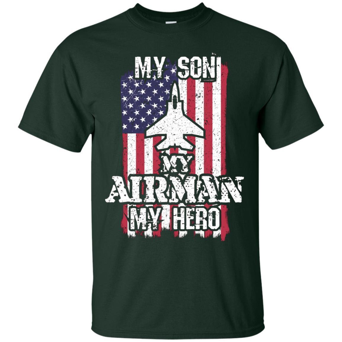 My Son My Airman My Hero T Shirt For Proud Patriotic Parents 1 » Cool Gifts for You - Mfamilygift My Son My Airman My Hero T Shirt For Proud Patriotic Parents 1