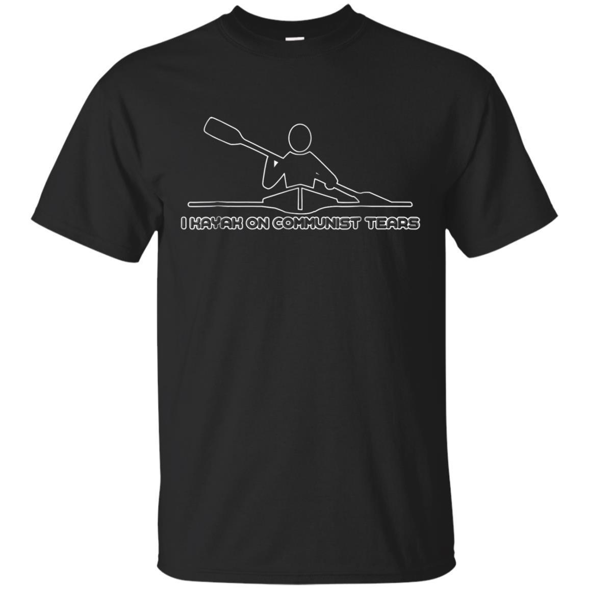 My Town Gear I Kayak On Communist Tears Standard T Shirt