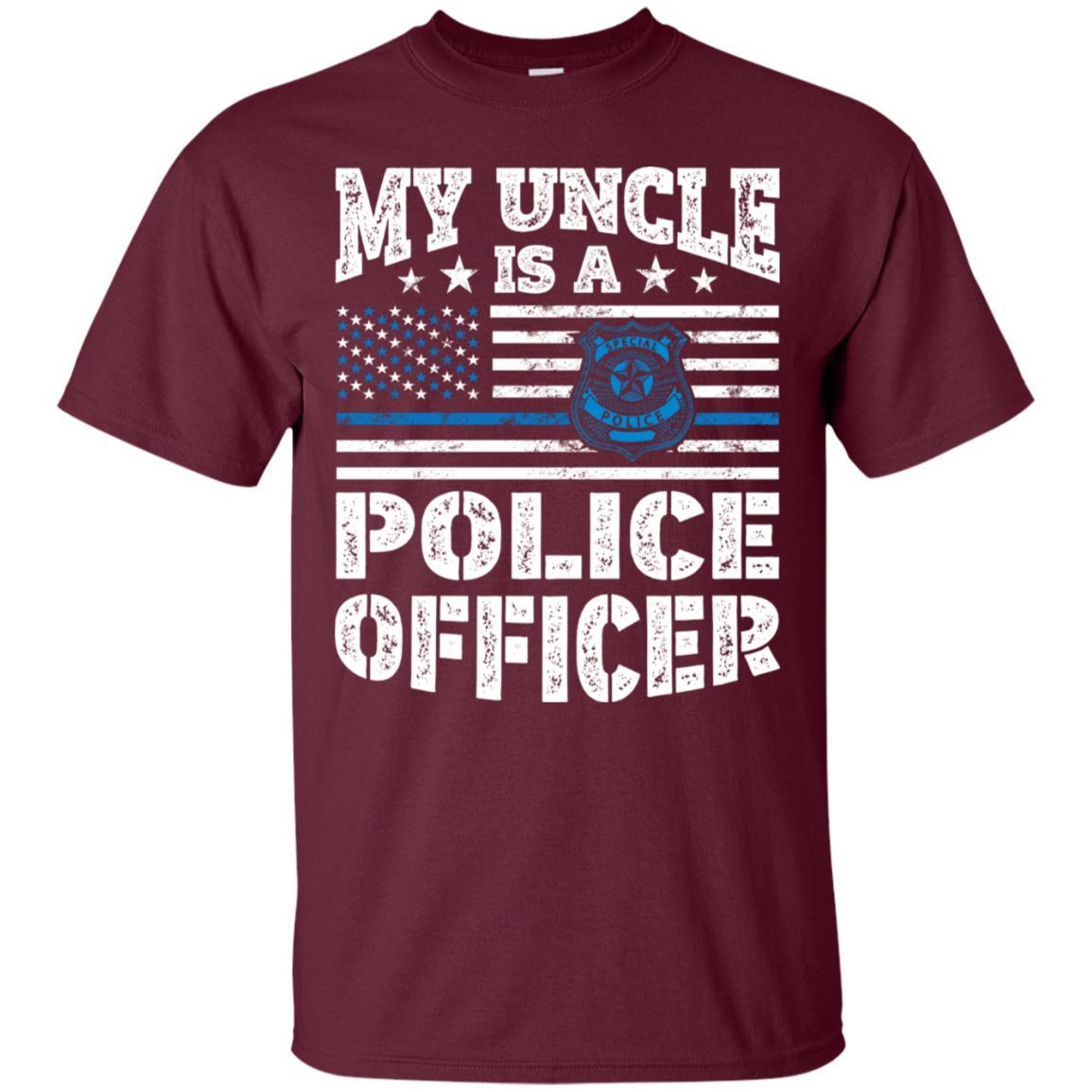 My Uncle Is A Police Officer T Shirt Funny Thin Blue Line 2 » Cool Gifts for You - Mfamilygift My Uncle Is A Police Officer T Shirt Funny Thin Blue Line 2
