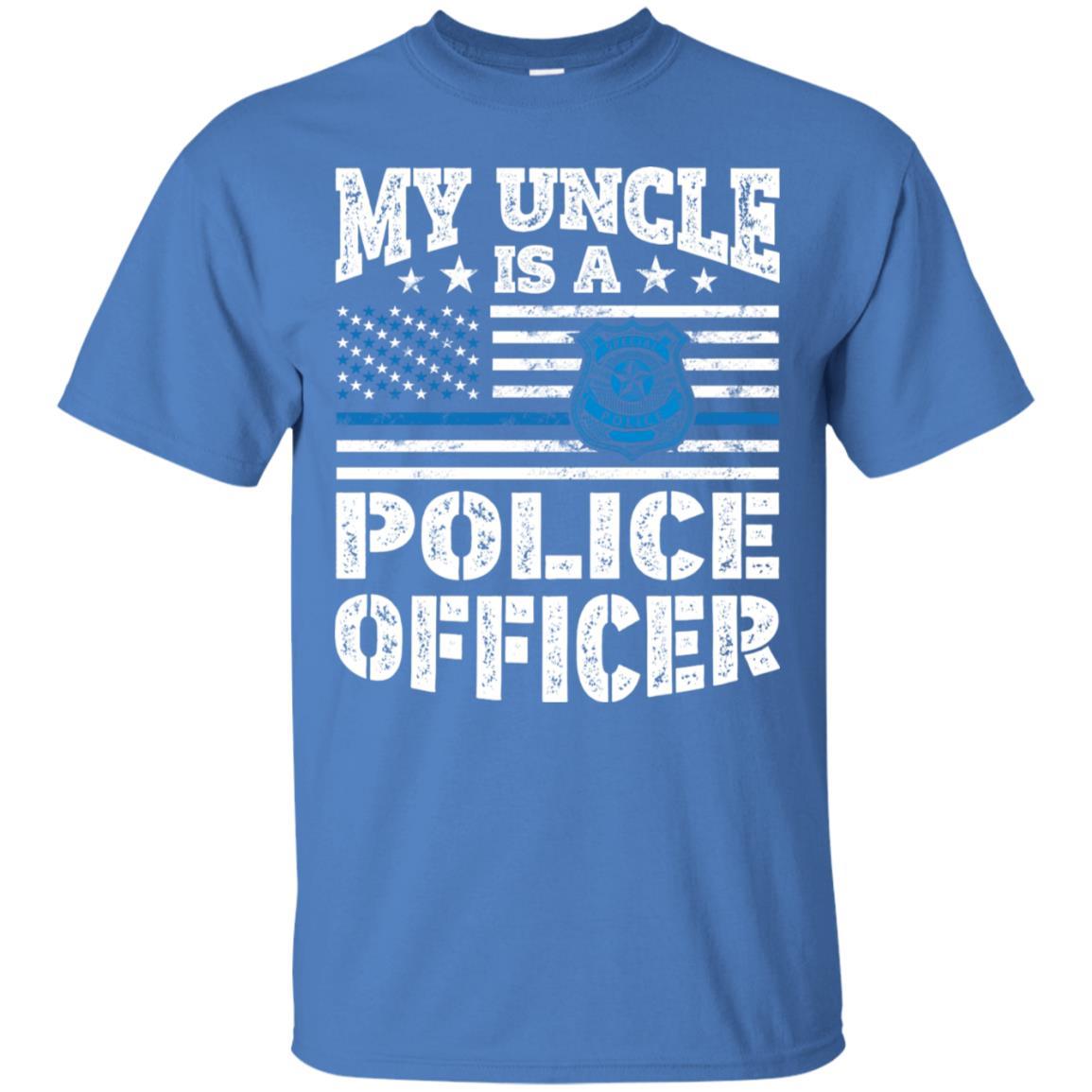 My Uncle Is A Police Officer T Shirt Funny Thin Blue Line 4 » Cool Gifts for You - Mfamilygift My Uncle Is A Police Officer T Shirt Funny Thin Blue Line 4