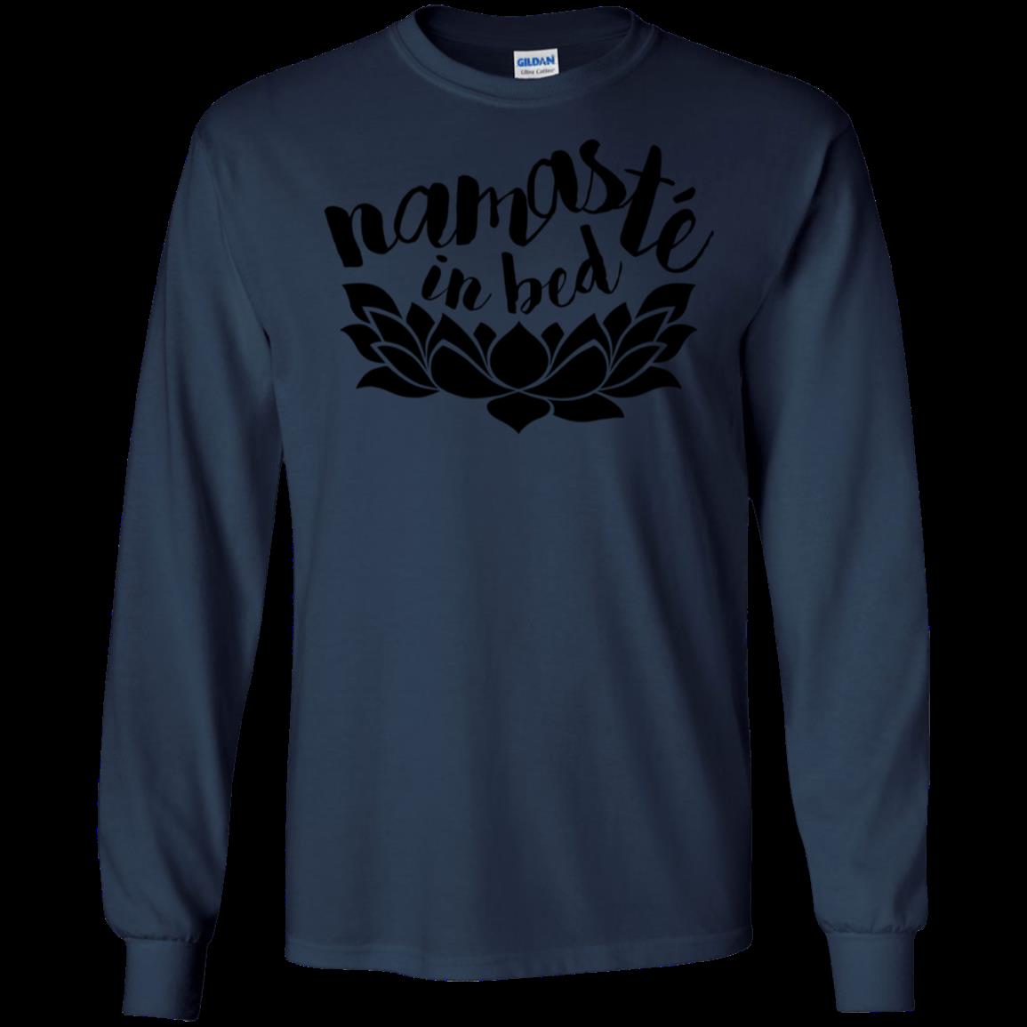 Namaste In Bed Yoga T Shirt Hoodies Sweatshirt 4 » Cool Gifts for You - Mfamilygift Namaste In Bed Yoga T Shirt Hoodies Sweatshirt 4