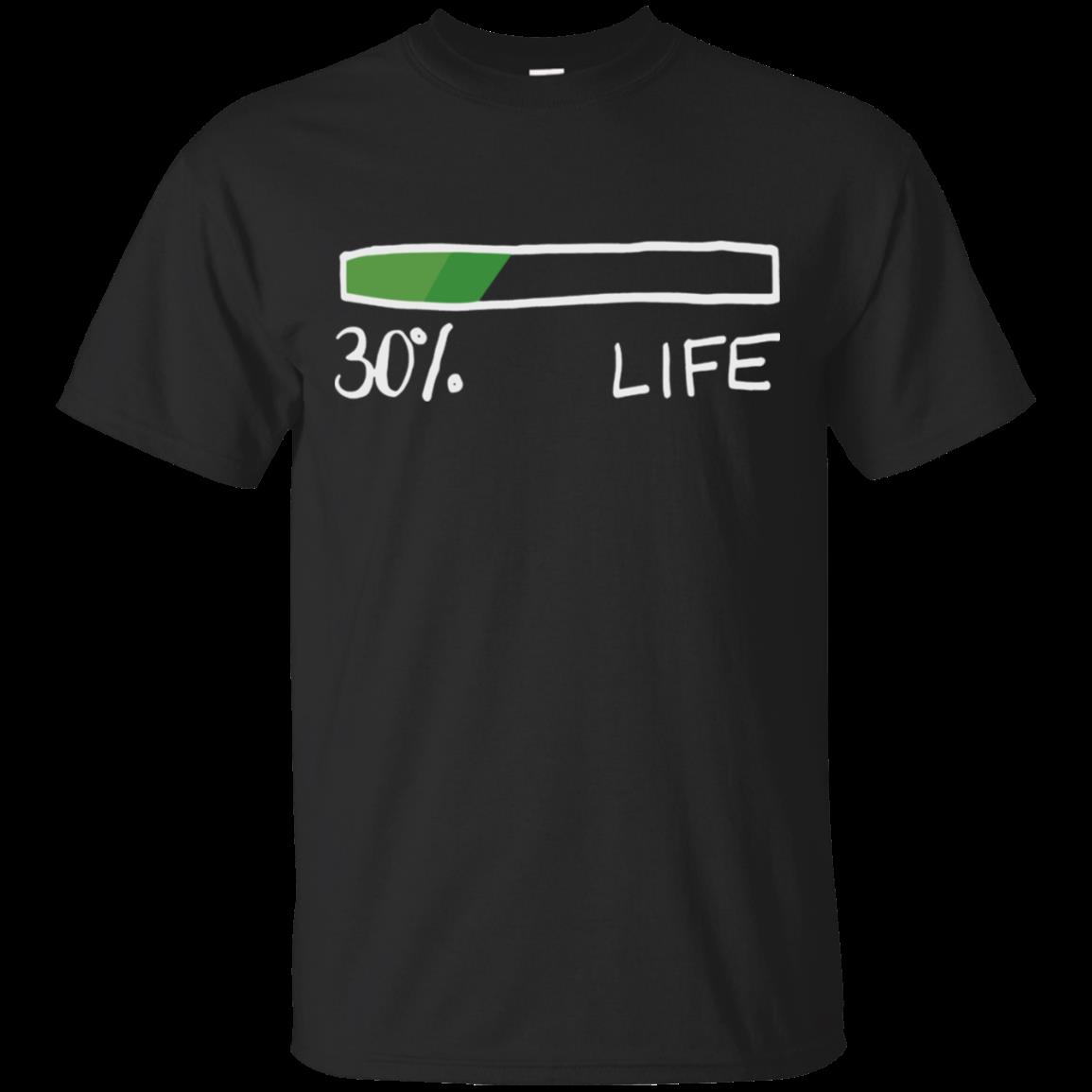 Nas Daily 30% Life Shirt Cotton Shirt Nas Daily 30% Life Shirt Cotton Shirt