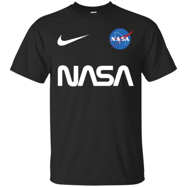 Nasa Astronaut Logo Nike Funny T Shirt Cotton Shirt Nasa Astronaut Logo Nike Funny T Shirt Cotton Shirt