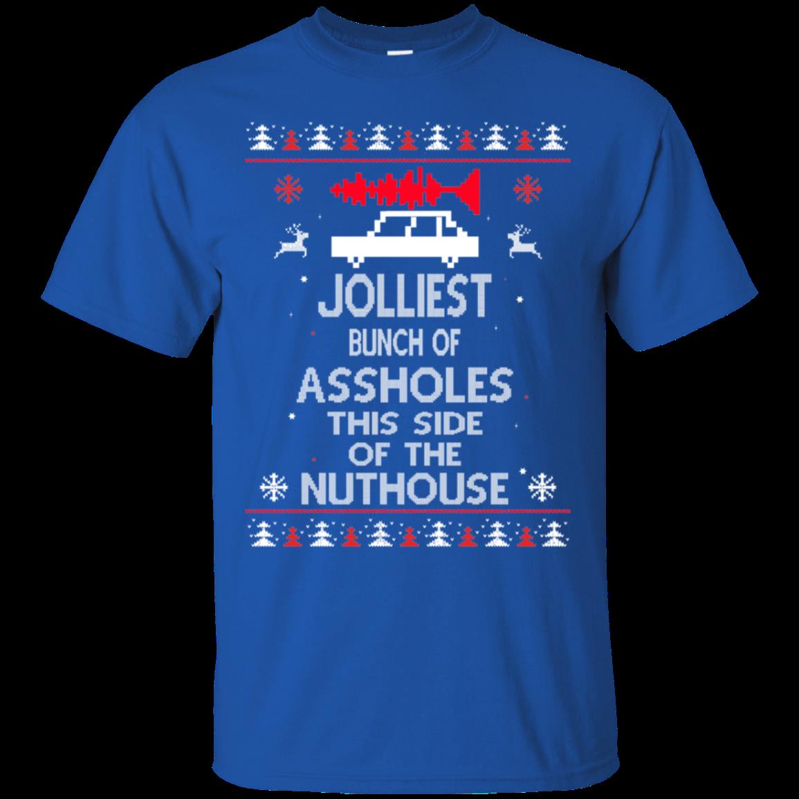 National Lampoons Christmas Vacation Ugly Christmas Sweater Jolliest Bunch Of Assholes T Shirt Hoodies Sweatshirt 1 » Cool Gifts for You - Mfamilygift National Lampoons Christmas Vacation Ugly Christmas Sweater Jolliest Bunch Of Assholes T Shirt Hoodies Sweatshirt 1
