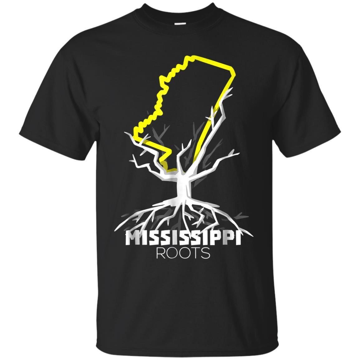 Native Root Land Mississippi Us State Hometown T-shirt