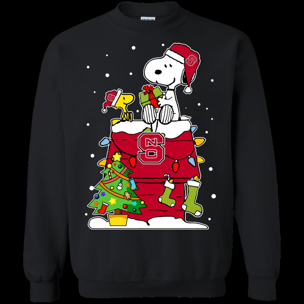 Nc State Wolfpack Ugly Christmas Sweaters Snoopy Woodstock Hoodies Sweatshirts Nc State Wolfpack Ugly Christmas Sweaters Snoopy Woodstock Hoodies Sweatshirts