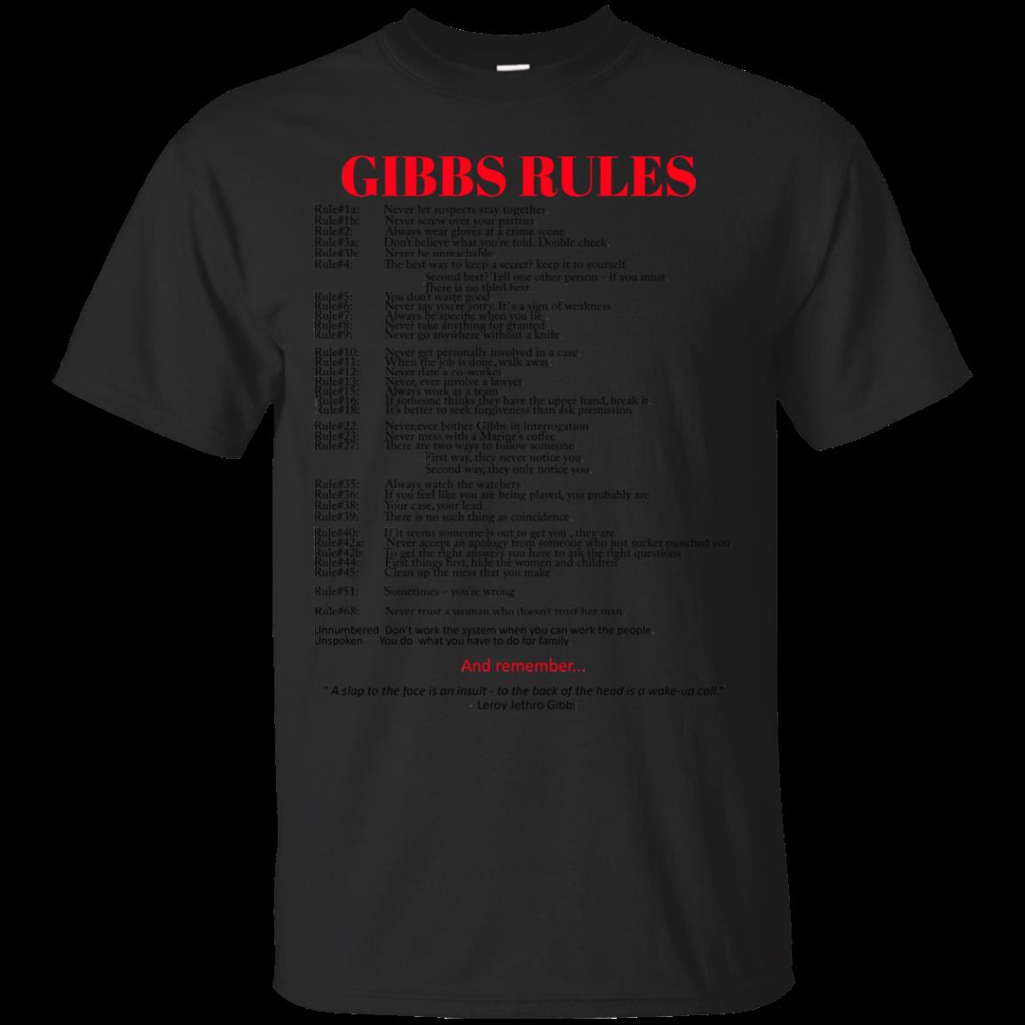Ncis Shirts Gibbs Rules