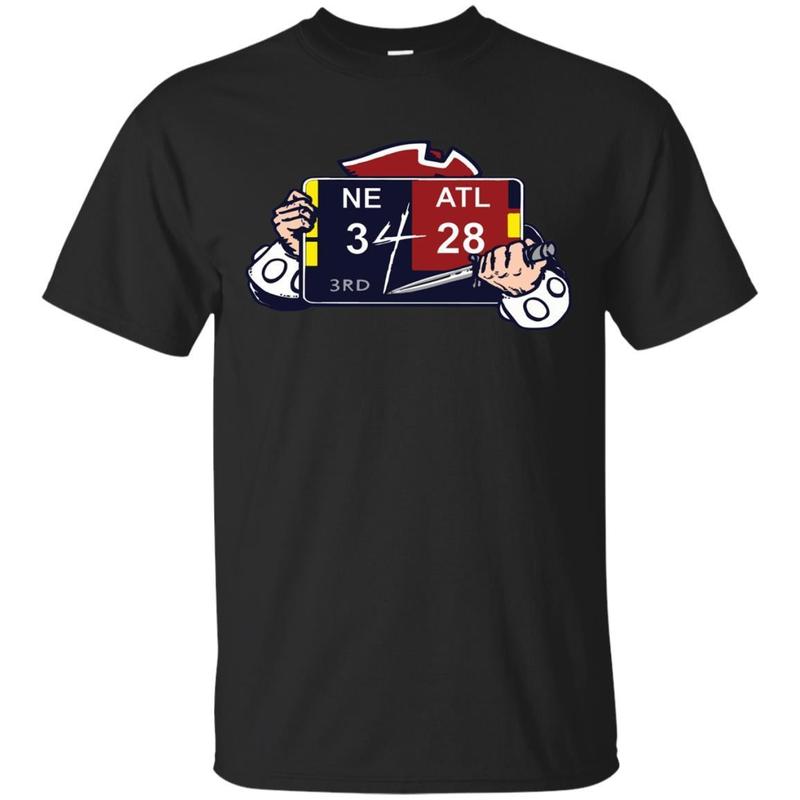 Ne 3 Atl 28 Final Score Comeback T-shirt Ne 3 Atl 28 Final Score Comeback T-shirt