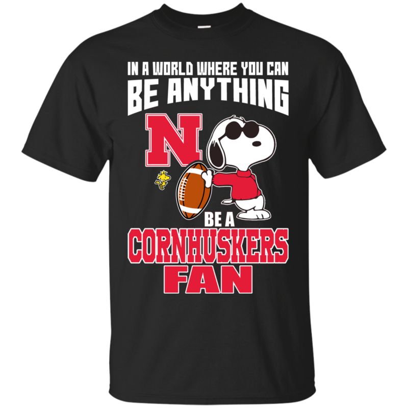 Nebraska Cornhuskers Snoopy Shirts Be A Fan