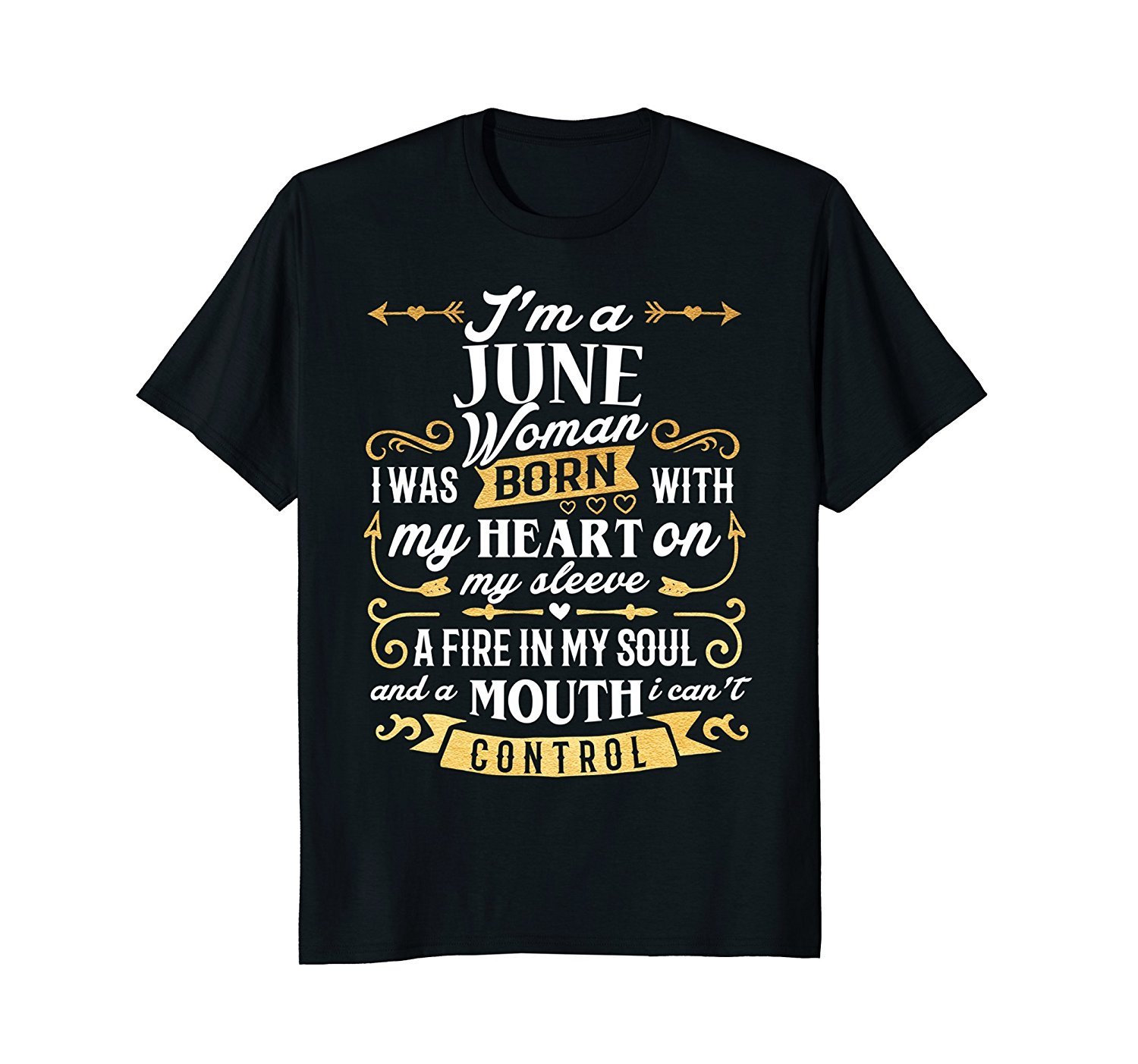 I’m a June Woman T-Shirt Birthday Gift Shirt