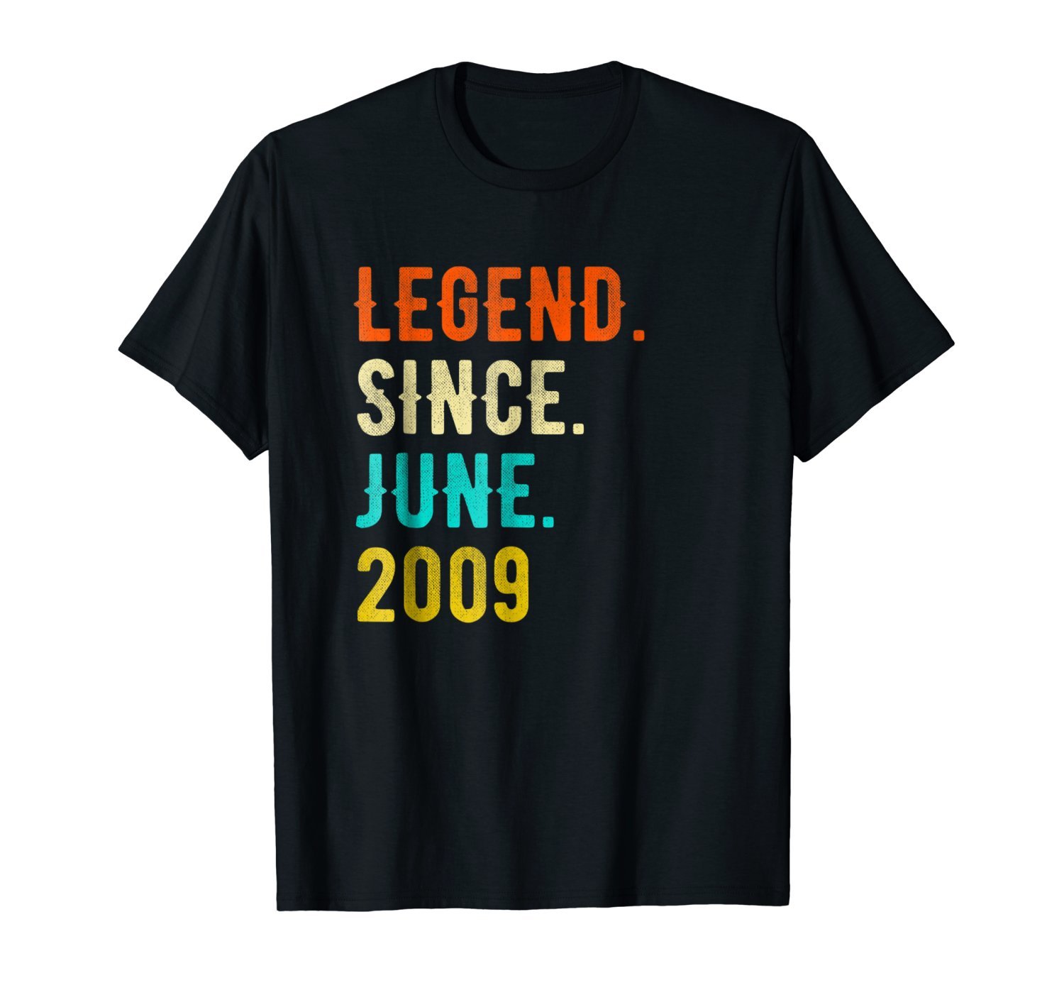 Legend Since June 2009 Vintage – 9th Birthday Gift T-Shirt