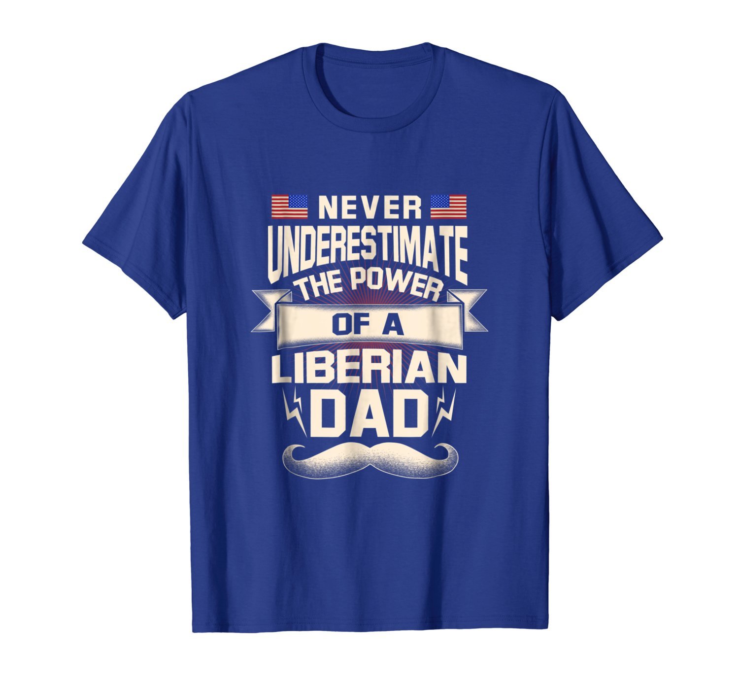 Liberian Dad Father’s Day Liberia Flag T-Shirt 2 » Cool Gifts for You - Mfamilygift Liberian Dad Father’s Day Liberia Flag T-Shirt 2