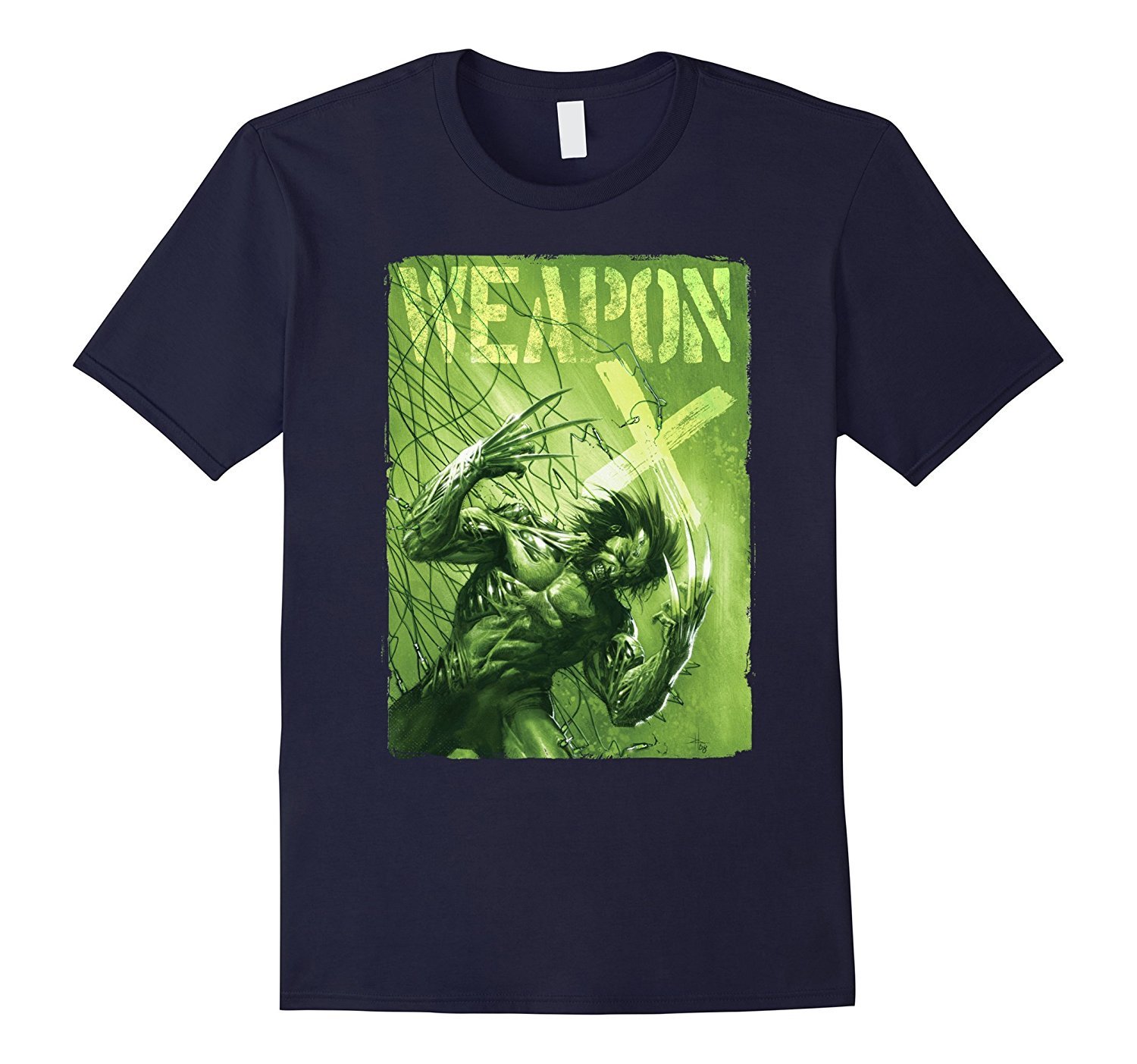Marvel X-Men Weapon X Genetically Cloned Graphic T-Shirt 1 » Cool Gifts for You - Mfamilygift Marvel X-Men Weapon X Genetically Cloned Graphic T-Shirt 1