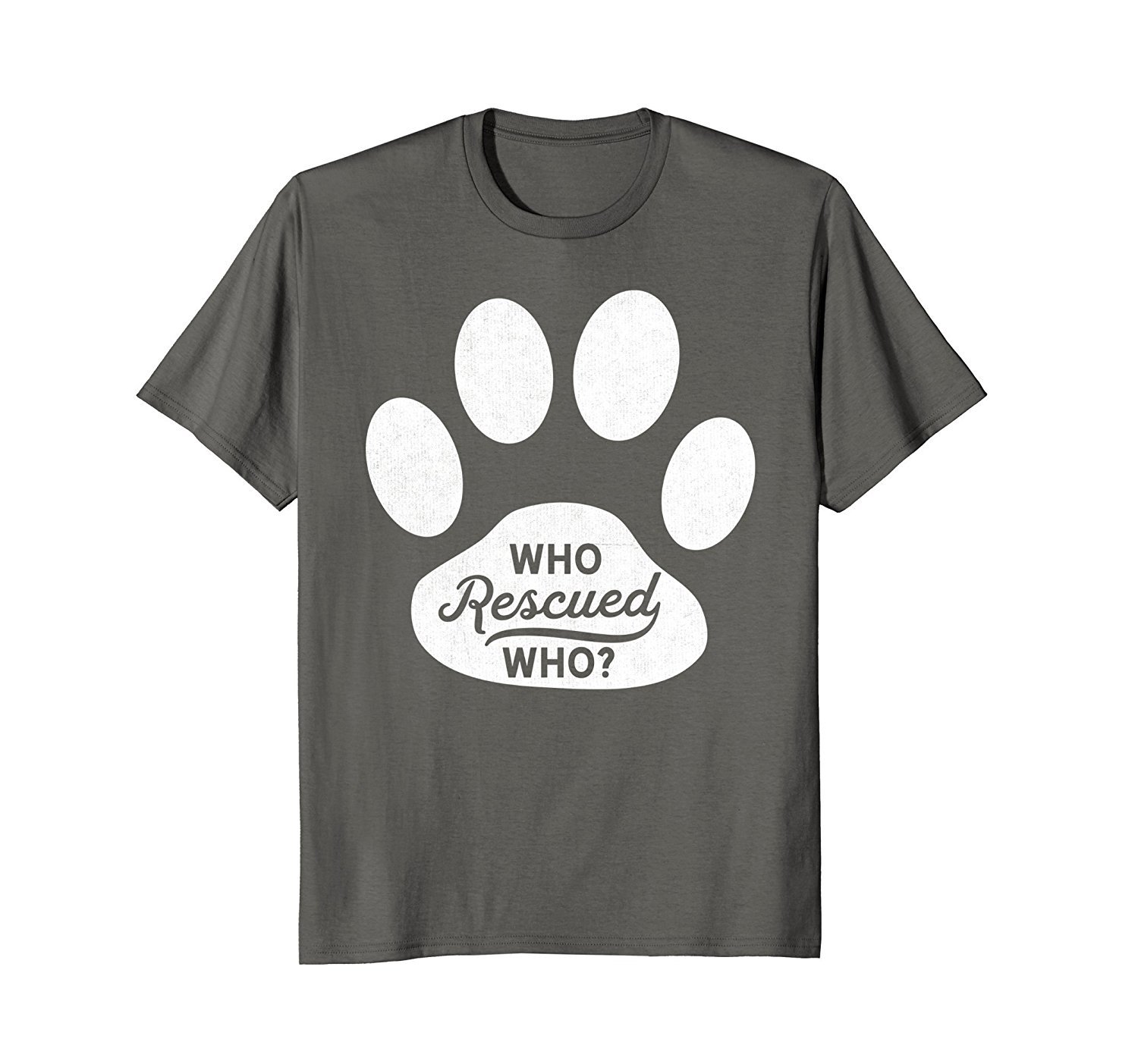 Who Rescued Who Dog Adoption Animal Rescue Tshirt 2 » Cool Gifts for You - Mfamilygift Who Rescued Who Dog Adoption Animal Rescue Tshirt 2