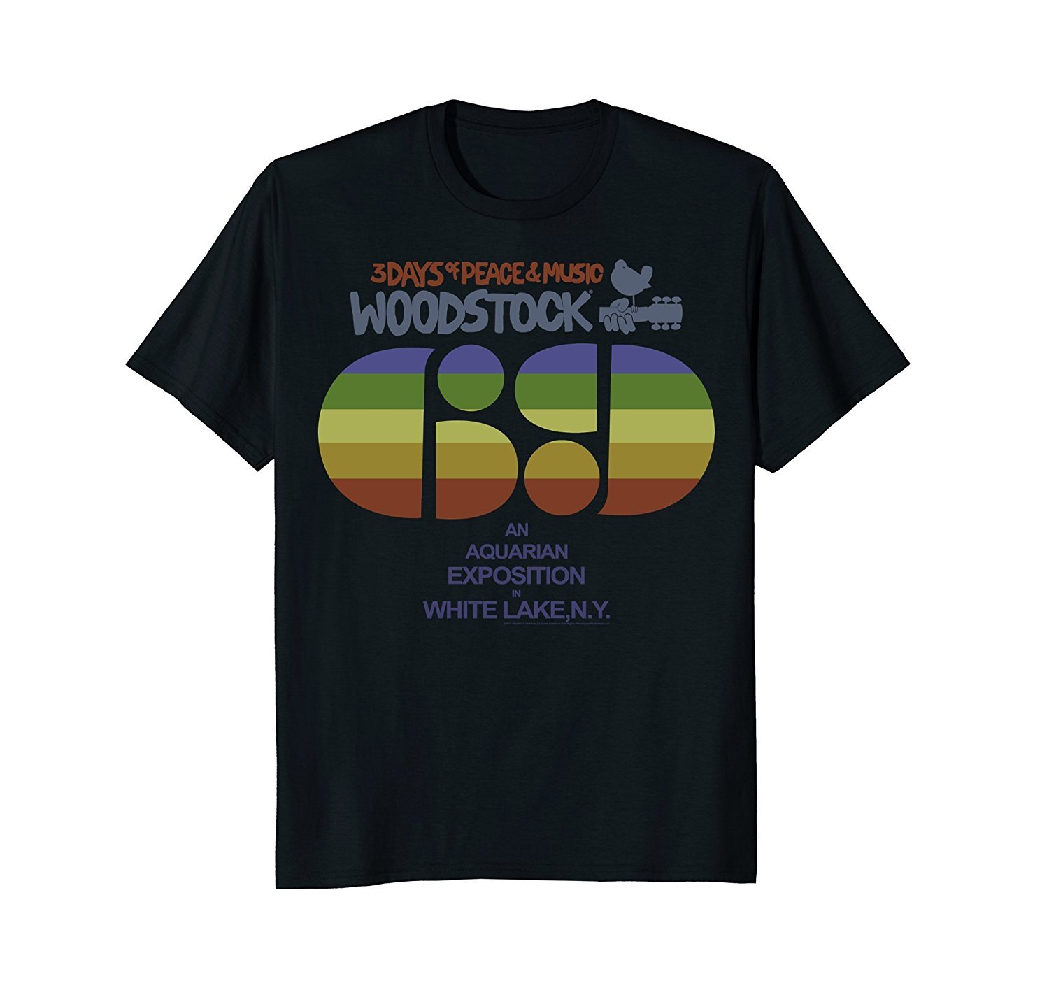 Woodstock – Rainbow 1969 T-Shirt