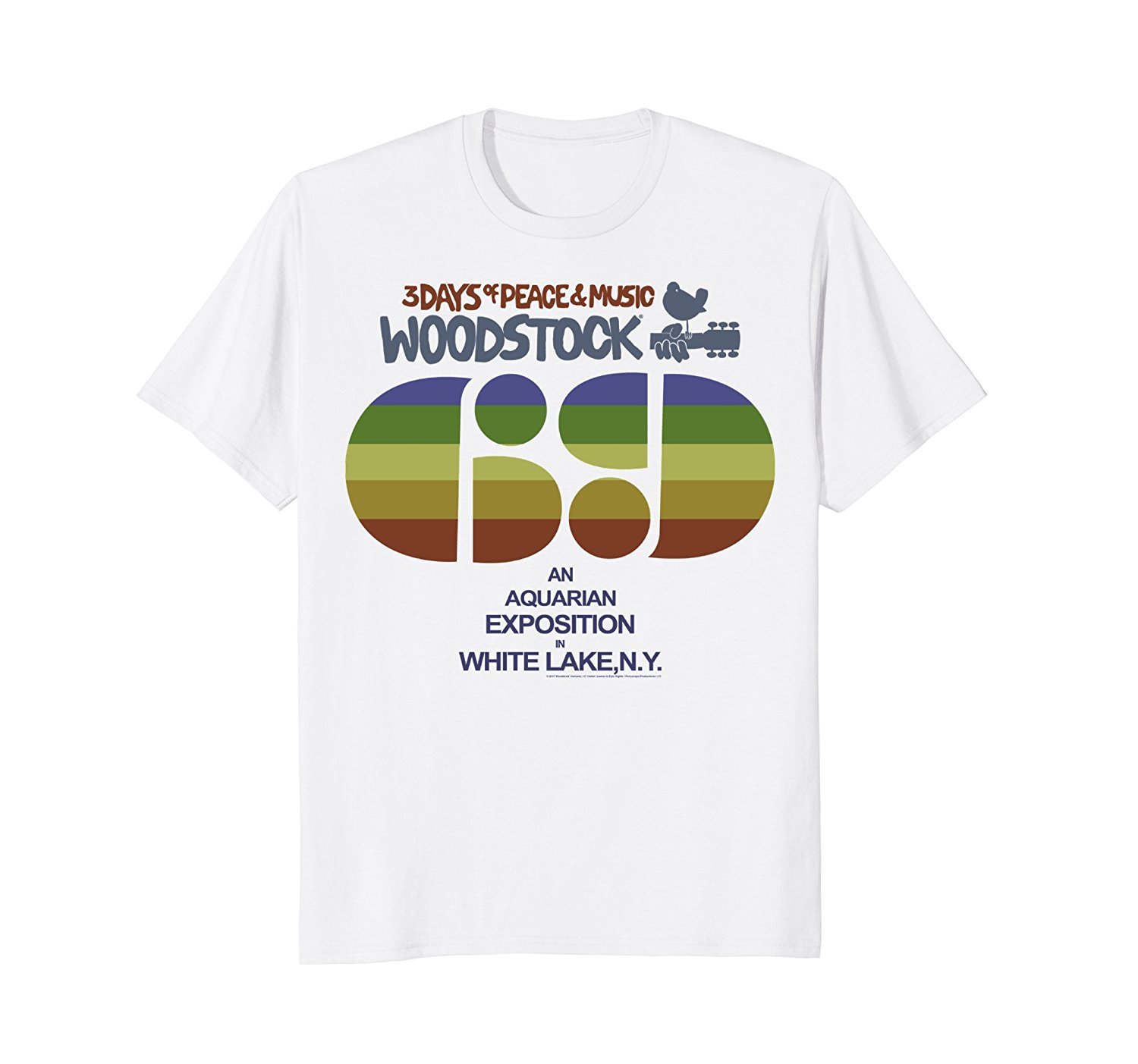 Woodstock – Rainbow 1969 T-Shirt 1 » Cool Gifts for You - Mfamilygift Woodstock – Rainbow 1969 T-Shirt 1