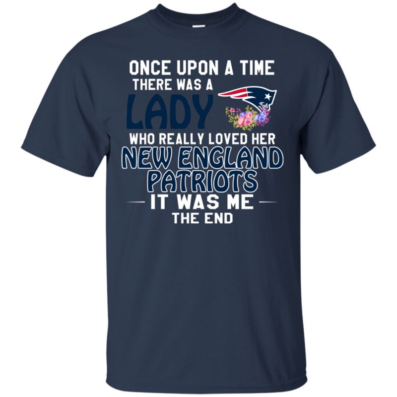 New England Patriots Lady Funny Shirts Once Upon A Time 1 » Cool Gifts for You - Mfamilygift New England Patriots Lady Funny Shirts Once Upon A Time 1