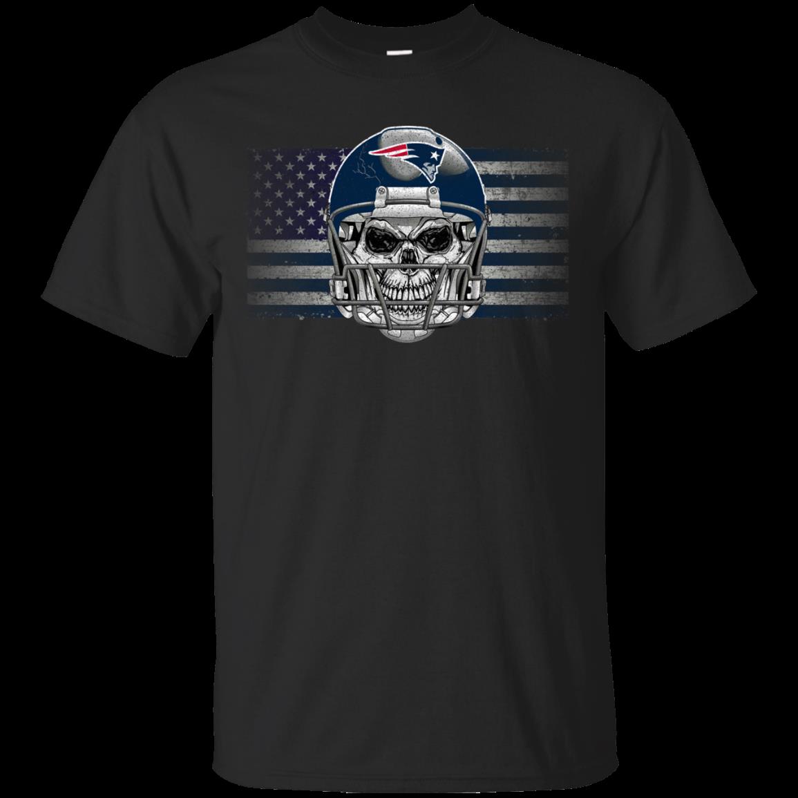 New England Patriots Skull Halloween Shirts