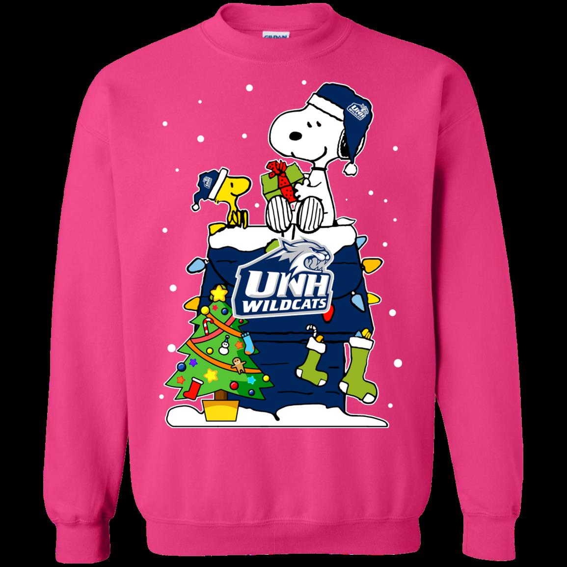 New Hampshire Wildcats Ugly Christmas Sweaters Snoopy T Shirt Hoodies Sweatshirt 3 » Cool Gifts for You - Mfamilygift New Hampshire Wildcats Ugly Christmas Sweaters Snoopy T Shirt Hoodies Sweatshirt 3