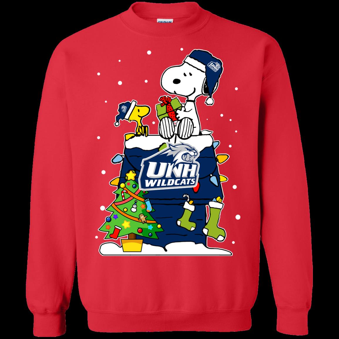 New Hampshire Wildcats Ugly Christmas Sweaters Snoopy T Shirt Hoodies Sweatshirt 4 » Cool Gifts for You - Mfamilygift New Hampshire Wildcats Ugly Christmas Sweaters Snoopy T Shirt Hoodies Sweatshirt 4