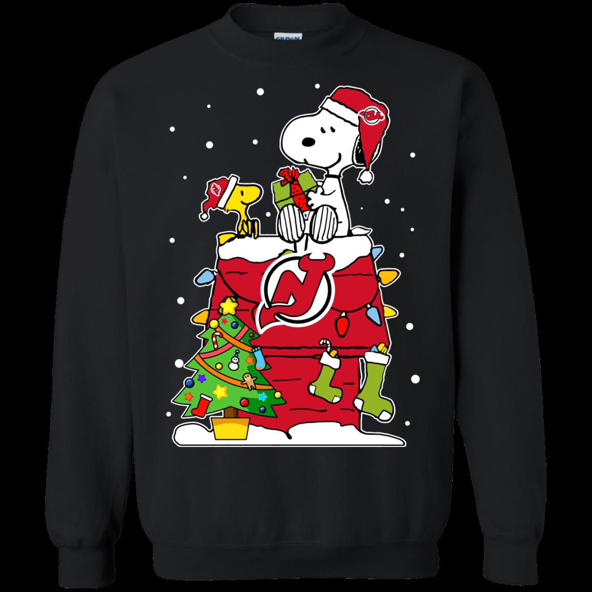 New Jersey Devils Ugly Christmas Sweaters Snoopy Hoodies Sweatshirts New Jersey Devils Ugly Christmas Sweaters Snoopy Hoodies Sweatshirts