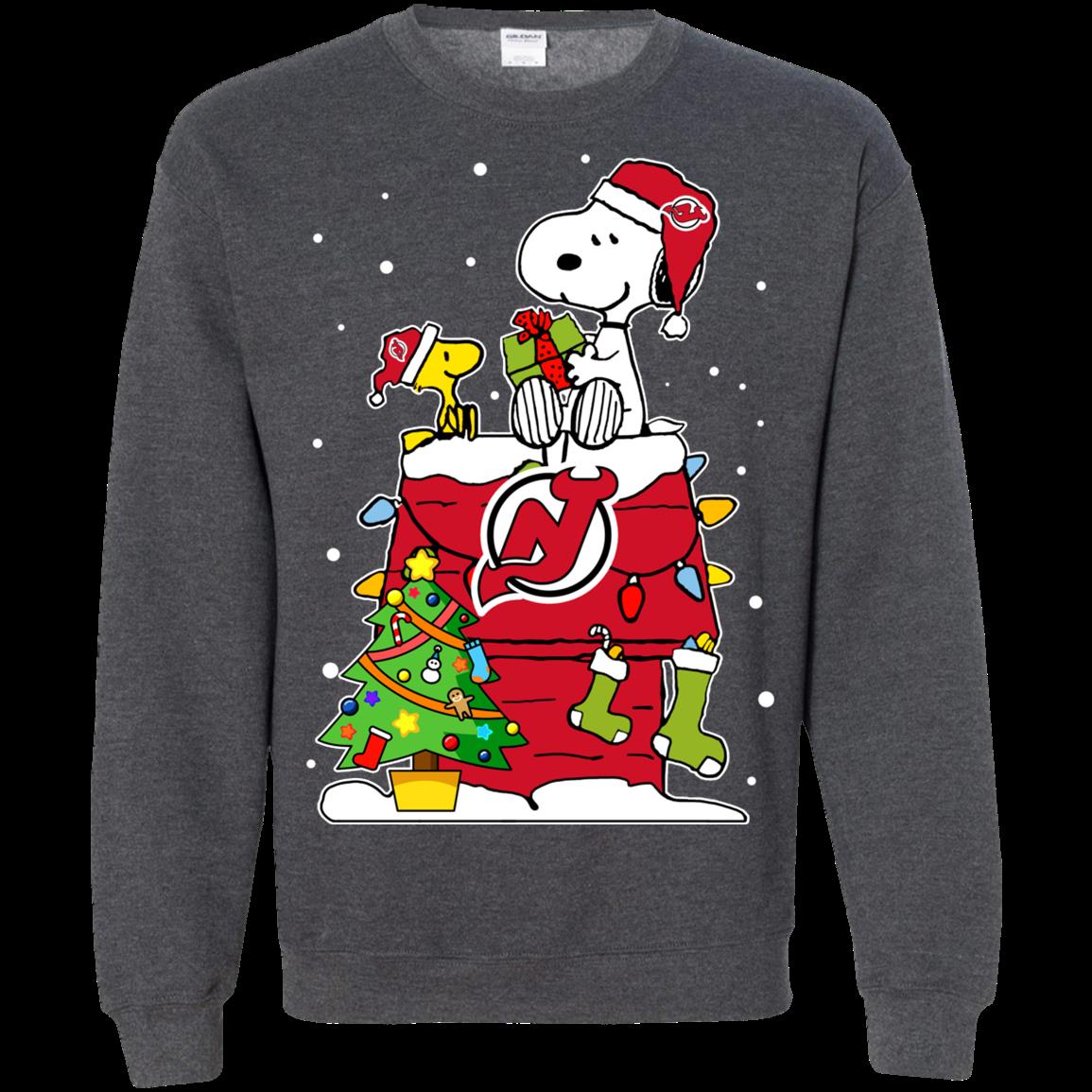 New Jersey Devils Ugly Christmas Sweaters Snoopy Hoodies Sweatshirts 2 » Cool Gifts for You - Mfamilygift New Jersey Devils Ugly Christmas Sweaters Snoopy Hoodies Sweatshirts 2