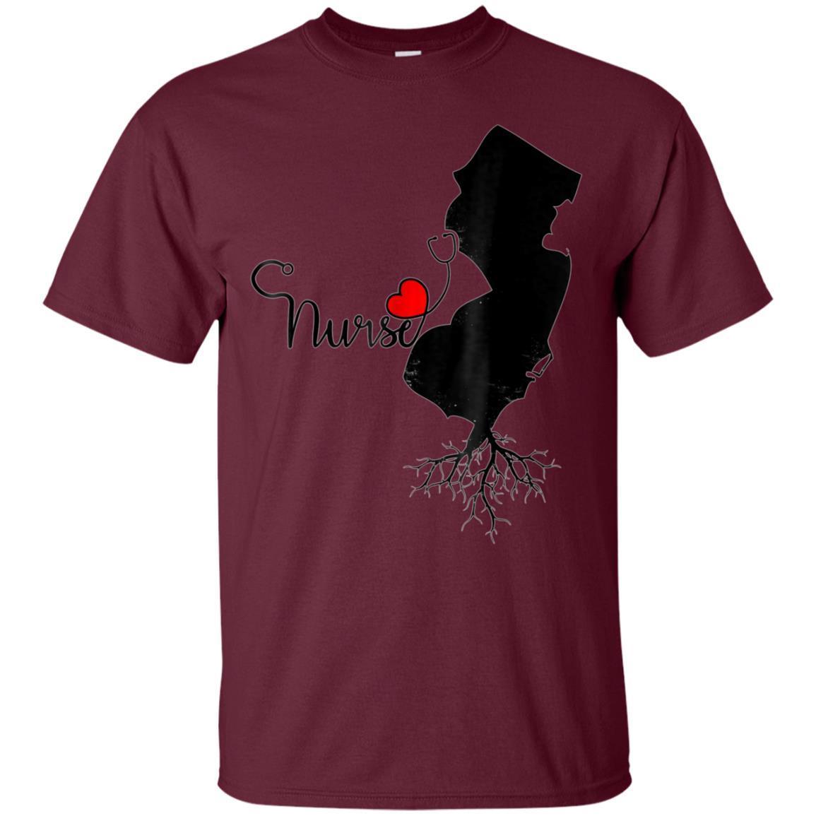 New Jersey Roots Nurse State Map Nj Home Love Pride T Shirt 2 » Cool Gifts for You - Mfamilygift New Jersey Roots Nurse State Map Nj Home Love Pride T Shirt 2