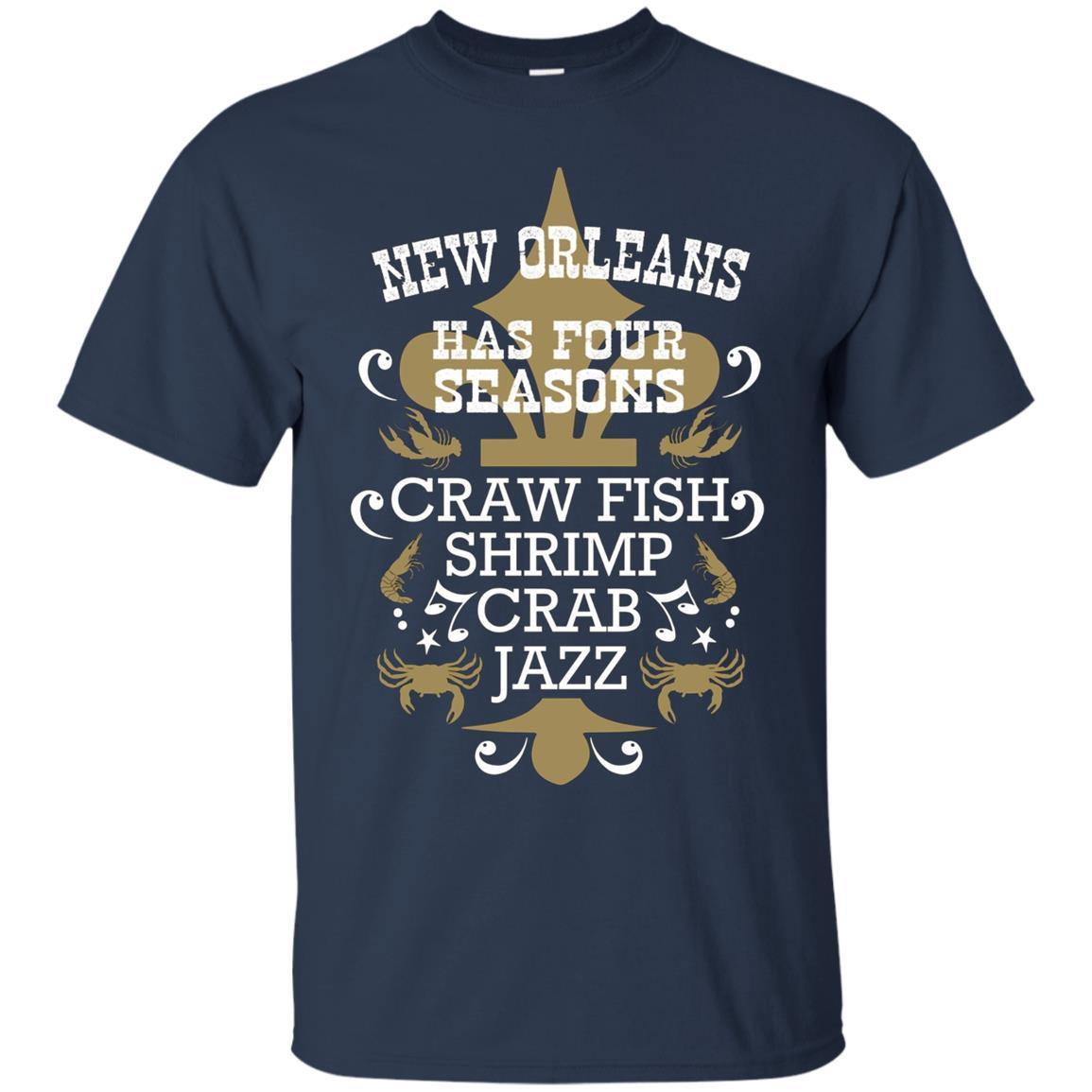 New Orleans: Crawfish Shrimp Crab Jazz Mardi Gras T-shirt 1 » Cool Gifts for You - Mfamilygift New Orleans: Crawfish Shrimp Crab Jazz Mardi Gras T-shirt 1